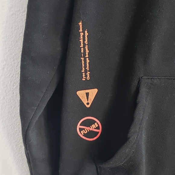 Brooklyn Cloth manufacturing Co. endless waves black hoodie size medium - Picture 6 of 6